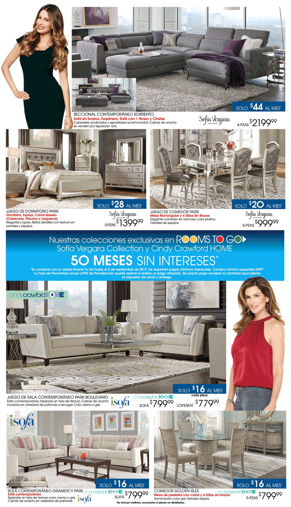 Shopper Rooms to Go 30 de Agosto al 5 de Septiembre de 2019