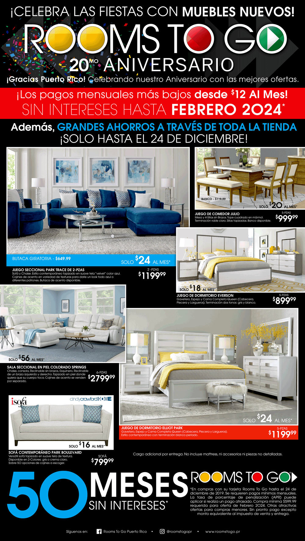Shopper Rooms to Go 19 Diciembre - 24 Dicembre de 2019